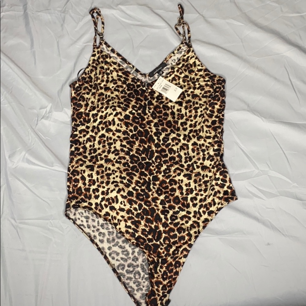 Cheetah print bodysuit